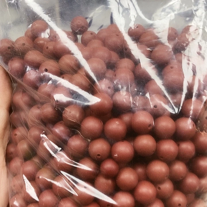 小龙涎1.0天然合香珠到手60颗打底微瑕