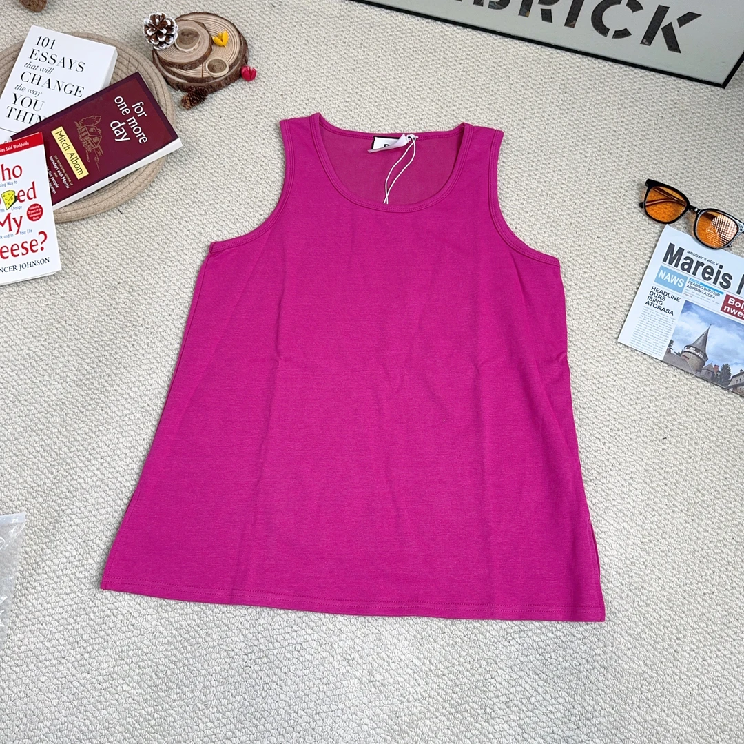 2025早春新款休闲百搭纯色吊带背心8983