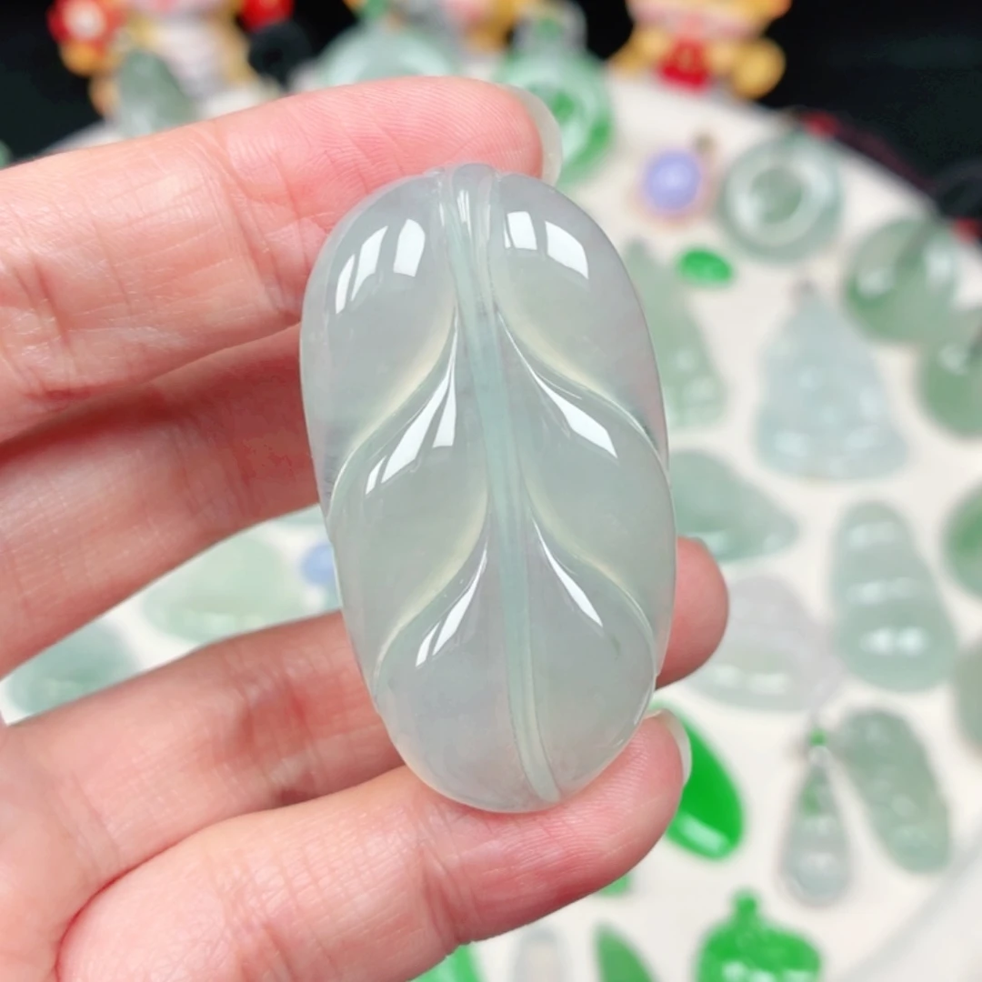 颈饰未镶嵌翡翠缅甸天然A货翡翠