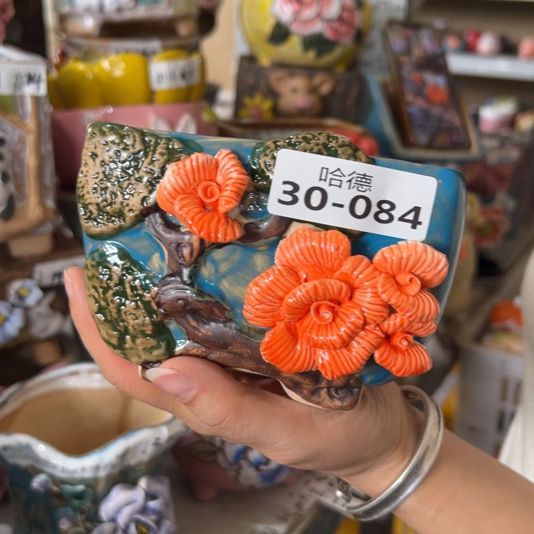 多肉花盆，满20发货爱退款拉黑