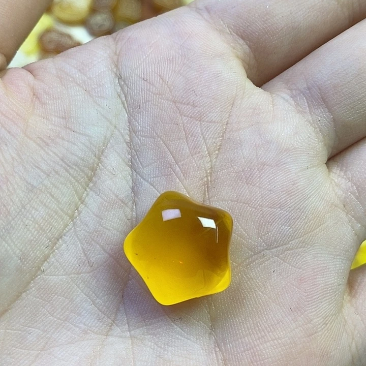 橄榄核吊坠大星星