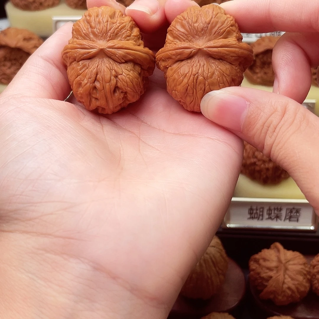 念***忘文玩核桃吊坠元宝40尺