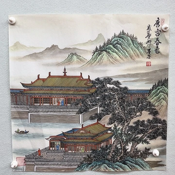 鲁岳美术艺术作品2