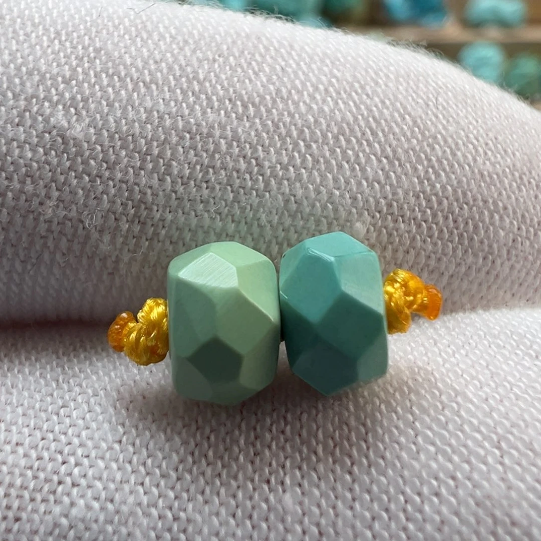 绿松石未镶嵌配饰6.6*4.3