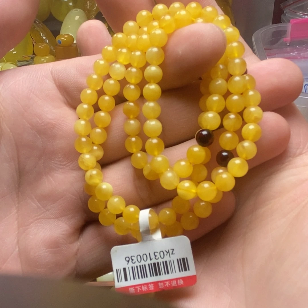 琥珀未镶嵌裸石蜜蜡