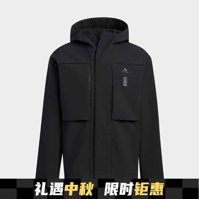 Adidas/阿迪达斯正品新款男子加绒休闲运动夹克外套HN8976