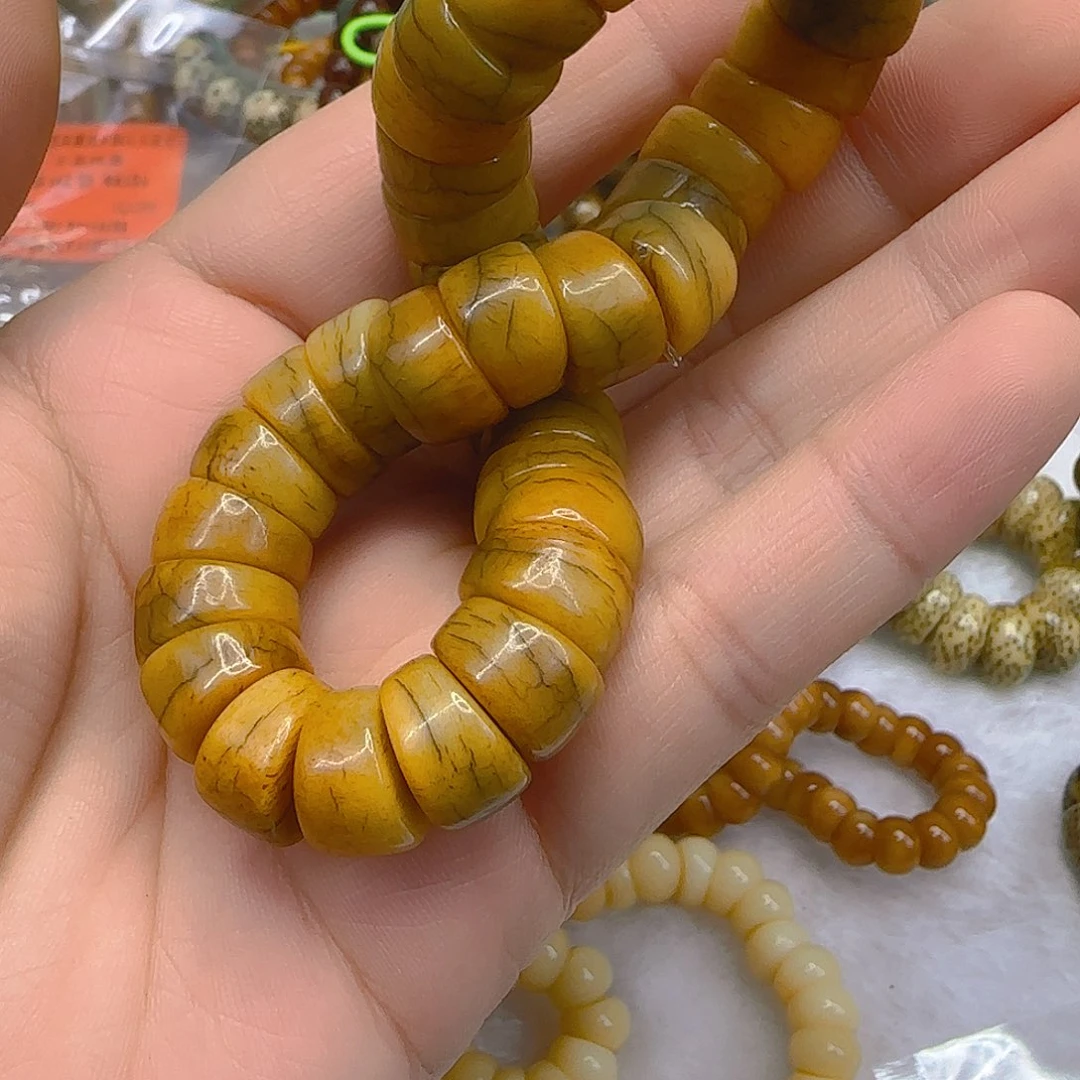 手串星月菩提143黄大肠单圈1.2