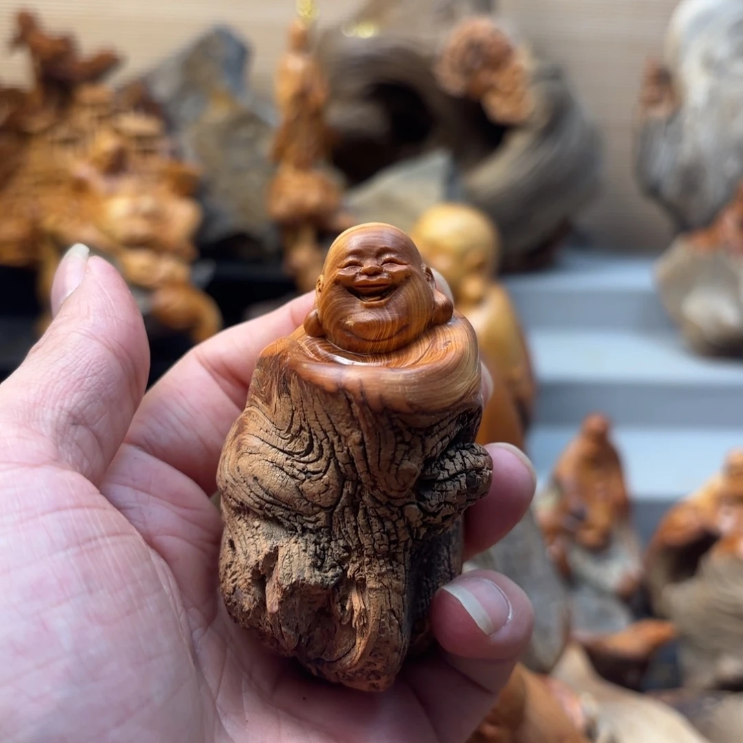 阿***德柏木太行崖柏手工雕刻
