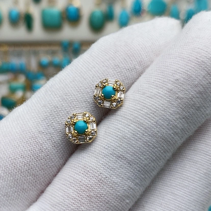 【闪购商品】绿松石配饰银S925镶嵌