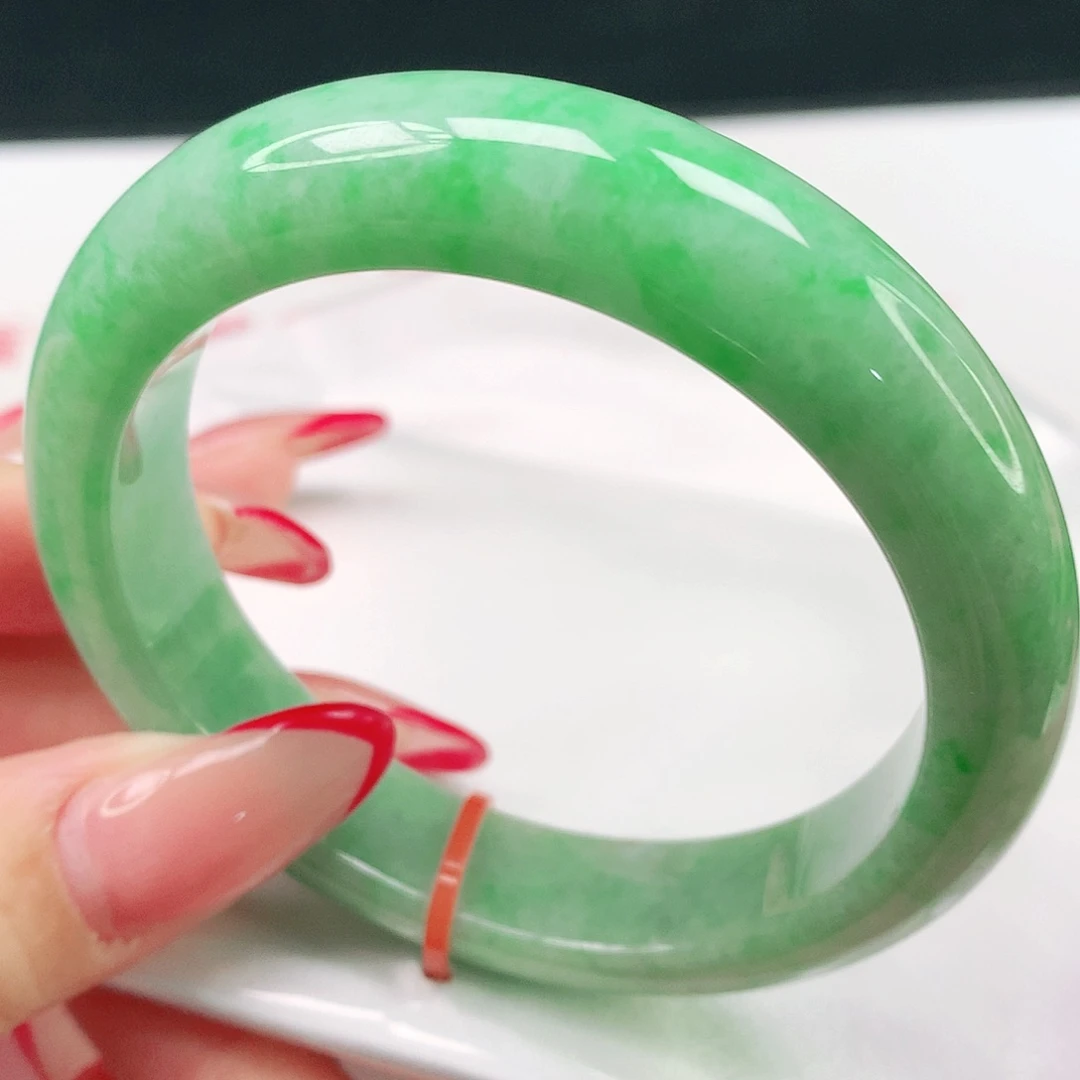 翡翠未镶嵌手镯天然翡翠2045