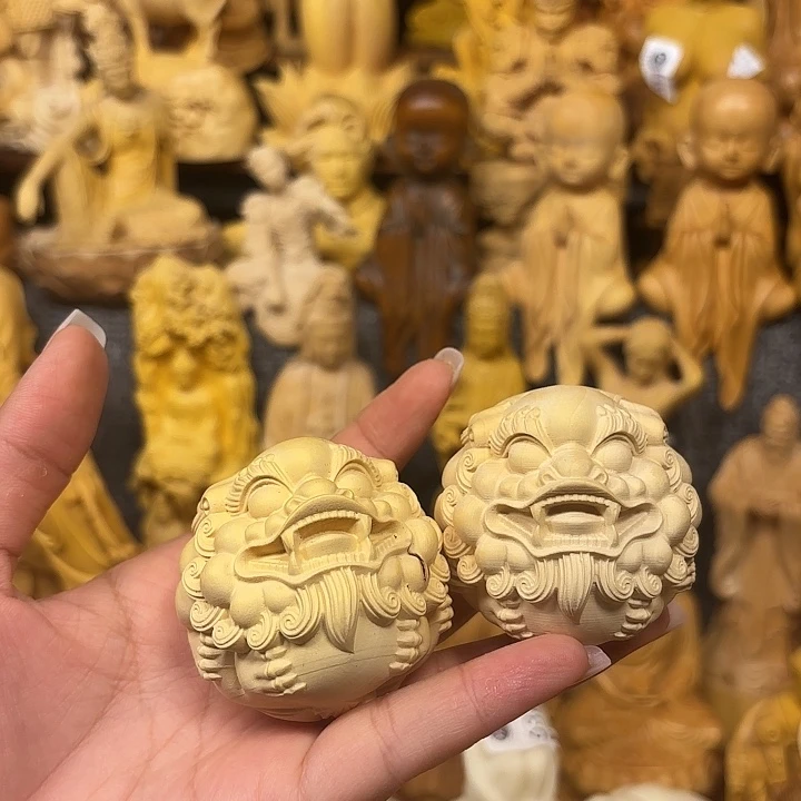 黄杨木黄杨木瑕疵貔貅