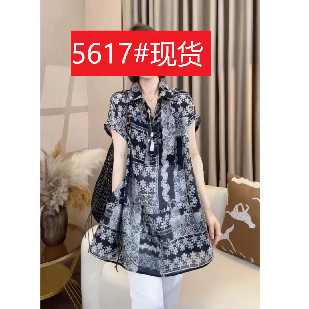 夏季女装气质轻奢时尚衬衫颜色图片色