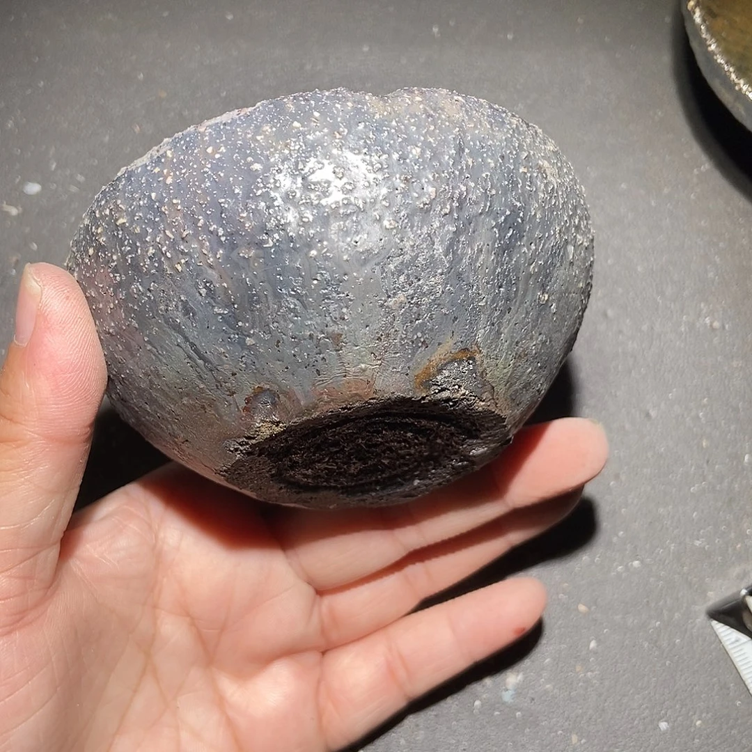 鹏***程茶盏955 建窑建盏微瑕