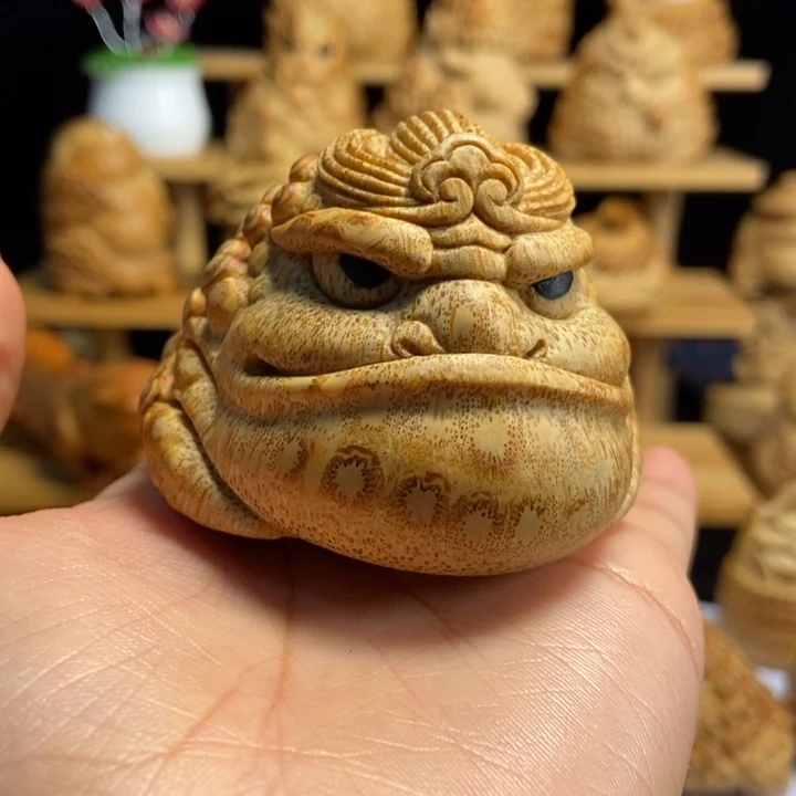 夜***！竹竹根雕作品欣赏