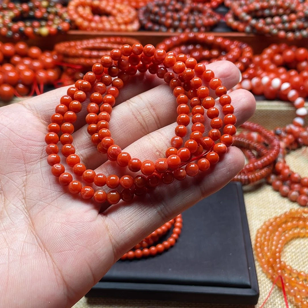 手链未镶嵌南红玛瑙