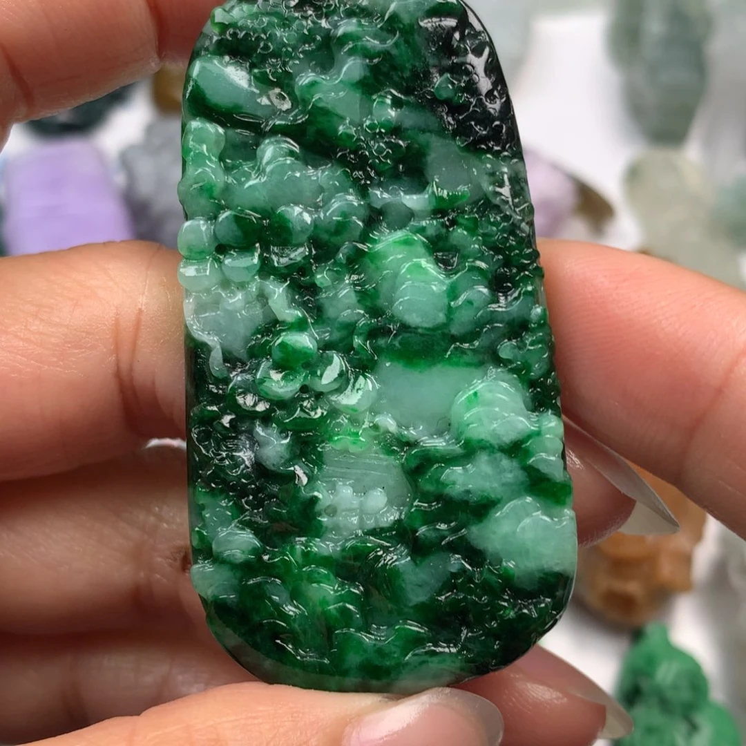 定制翡翠未镶嵌翡翠