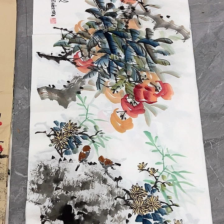 小周画廊的直播间