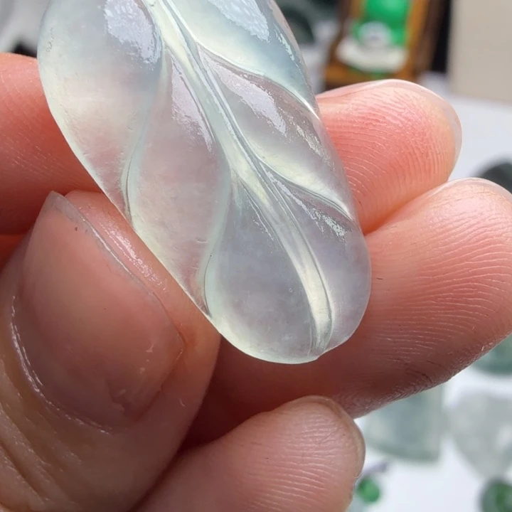 面***°定制翡翠未镶嵌包工