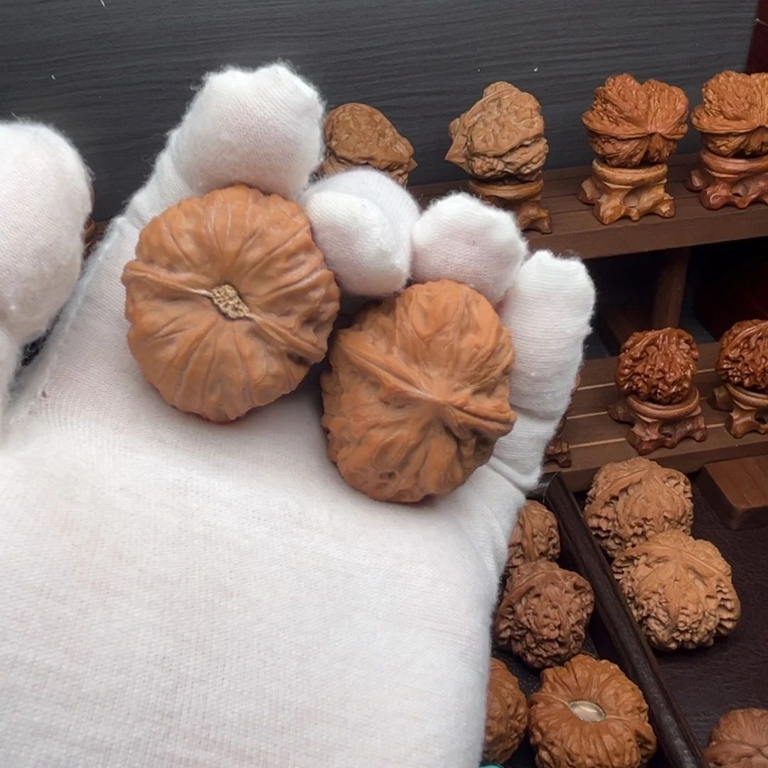 核桃36mm门头沟元宝全品，一物一图