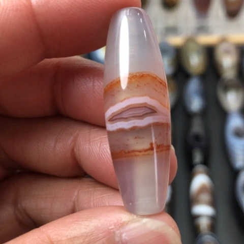 玛瑙/玉髓未镶嵌吊坠(不含链)