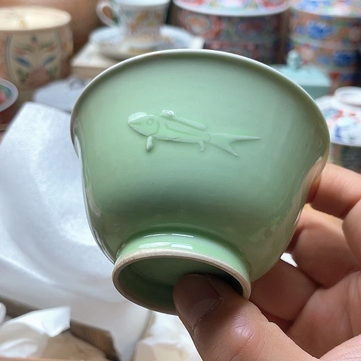 瓷片102 一人直播，看品直播间说序号