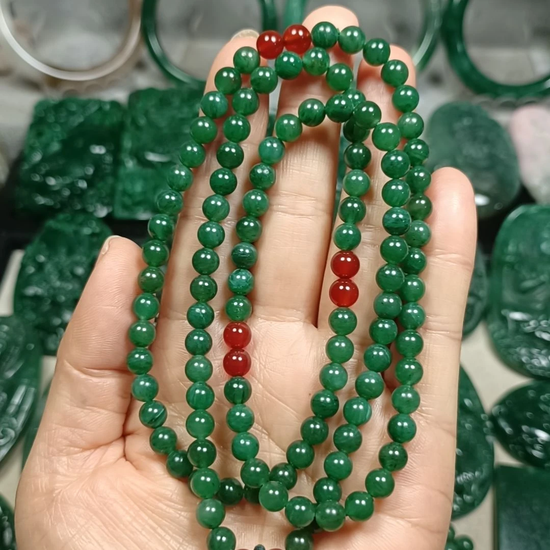 独山玉未镶嵌108☆6