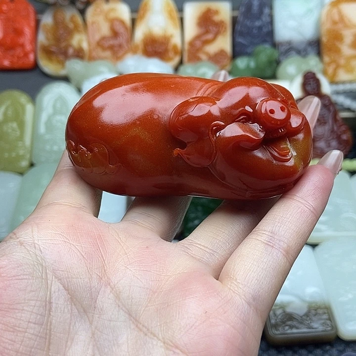 颈饰未镶嵌和田玉