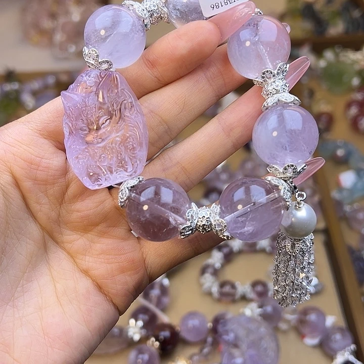 歌***歌合金水晶手串水晶