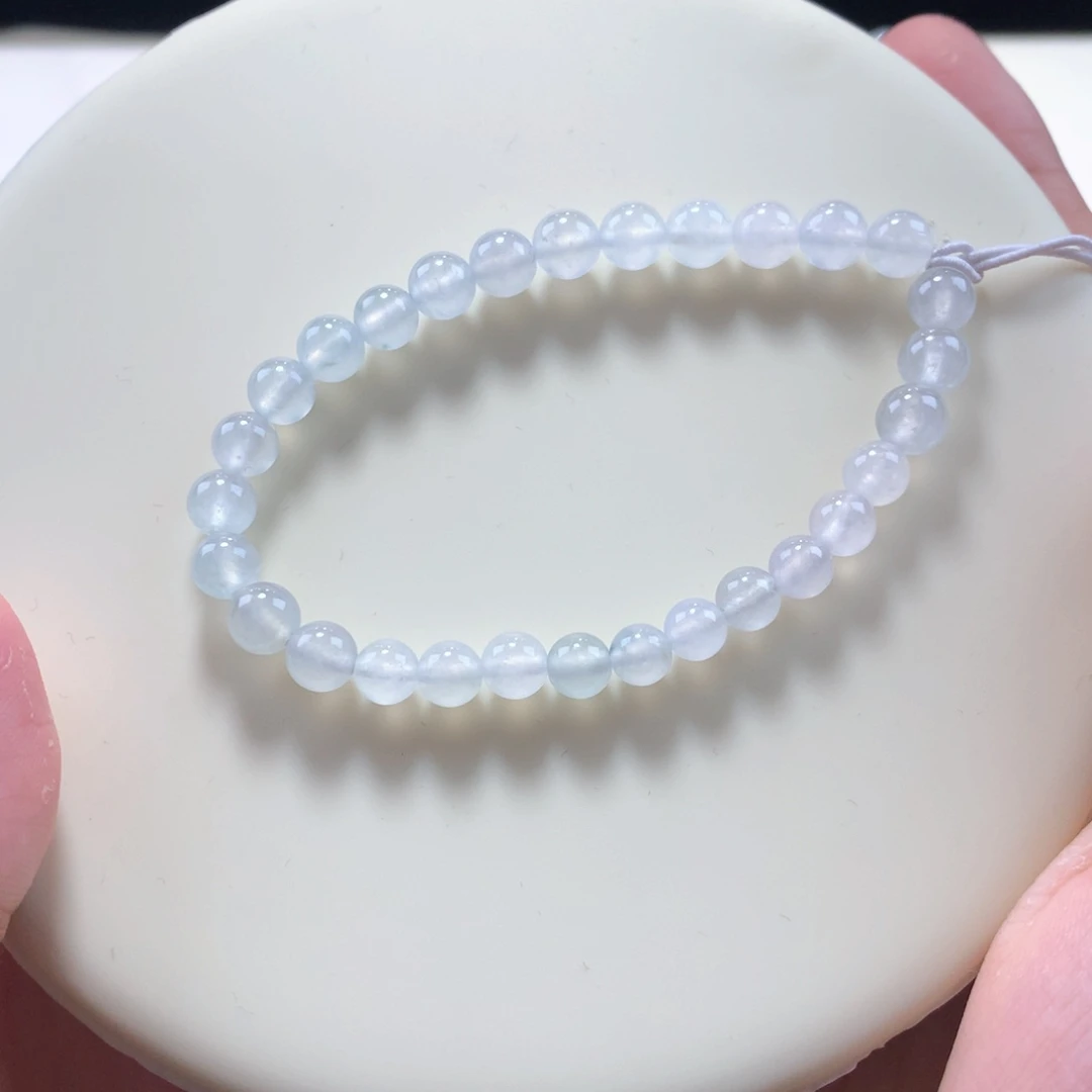 翡翠手链未镶嵌白月光