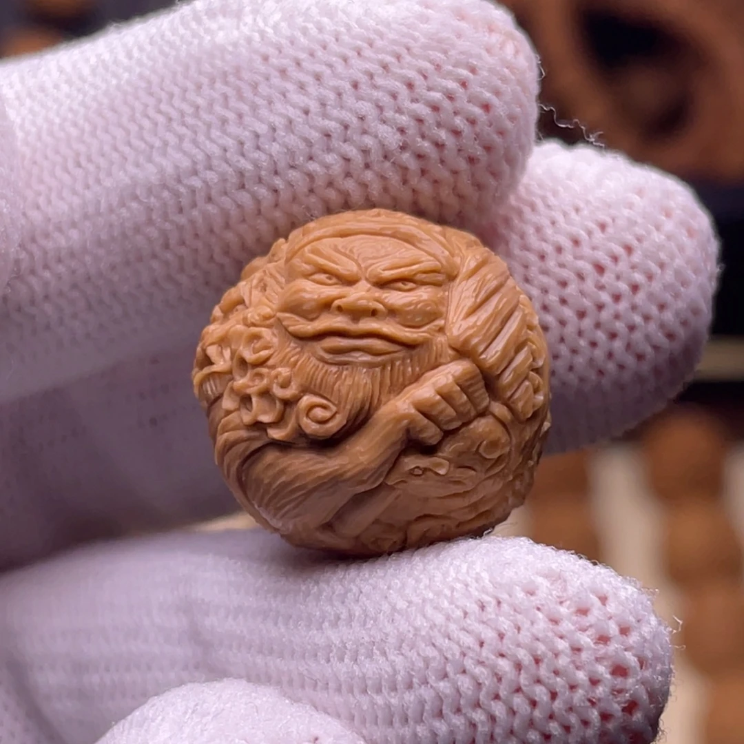 吊坠猴头核桃精工财宝天王19