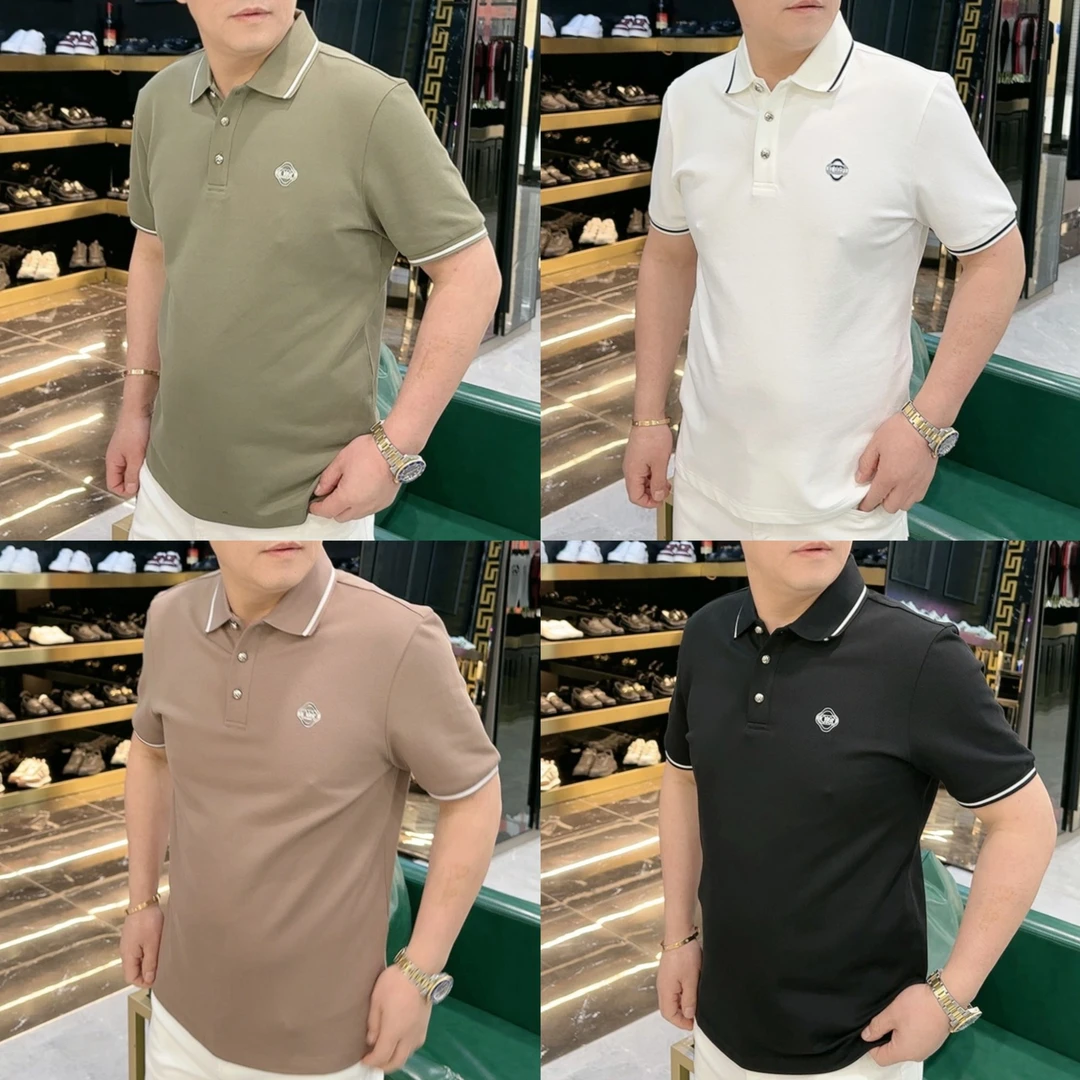 夏季 新款 四色  棉质 短袖 POLO衫 331001