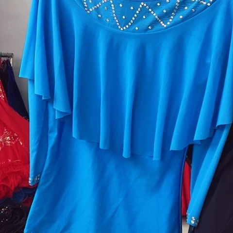 摩登舞交谊舞连衣