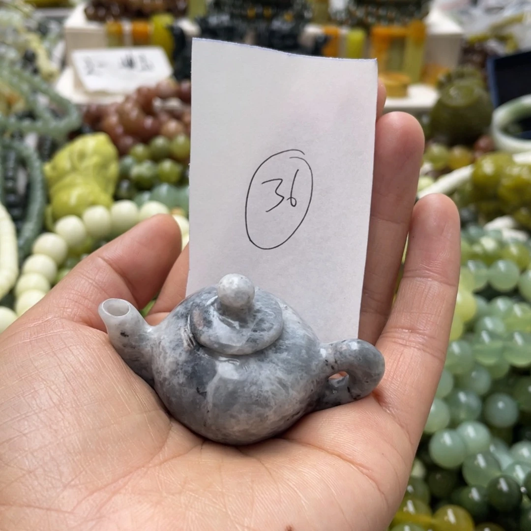 蛇纹石玉手链未镶嵌