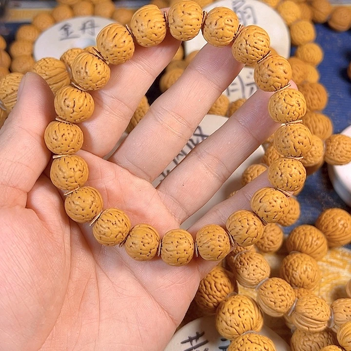 要***大桃核手串金丹桃核手串