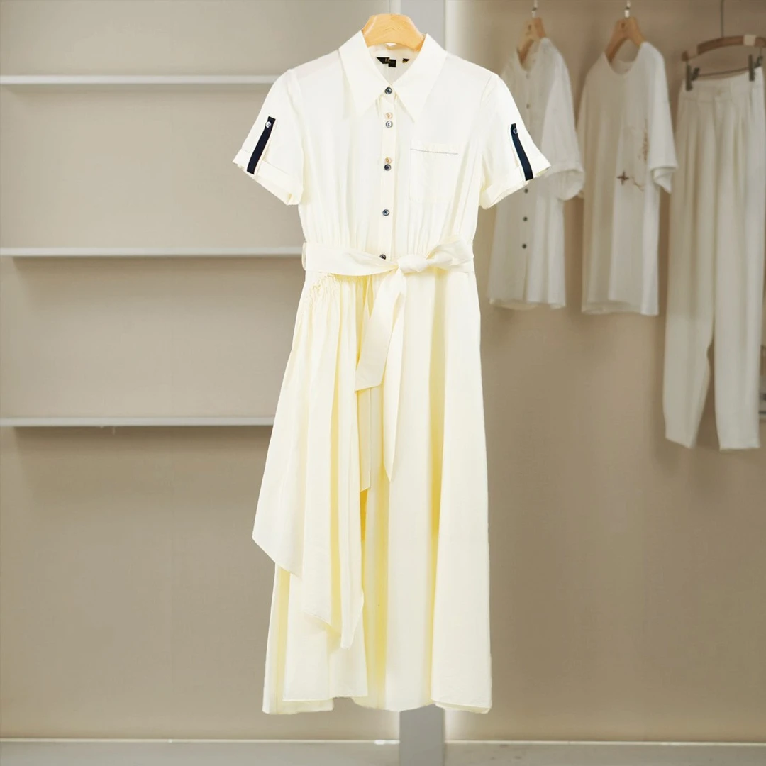 【麦笛08】5062791 气质优雅连衣裙夏季女装商场同款