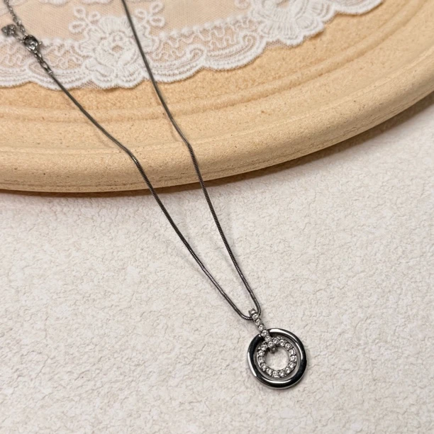 90新 Swarovski/施华洛世奇 【六六中古】孤品项链th6159链长41-48