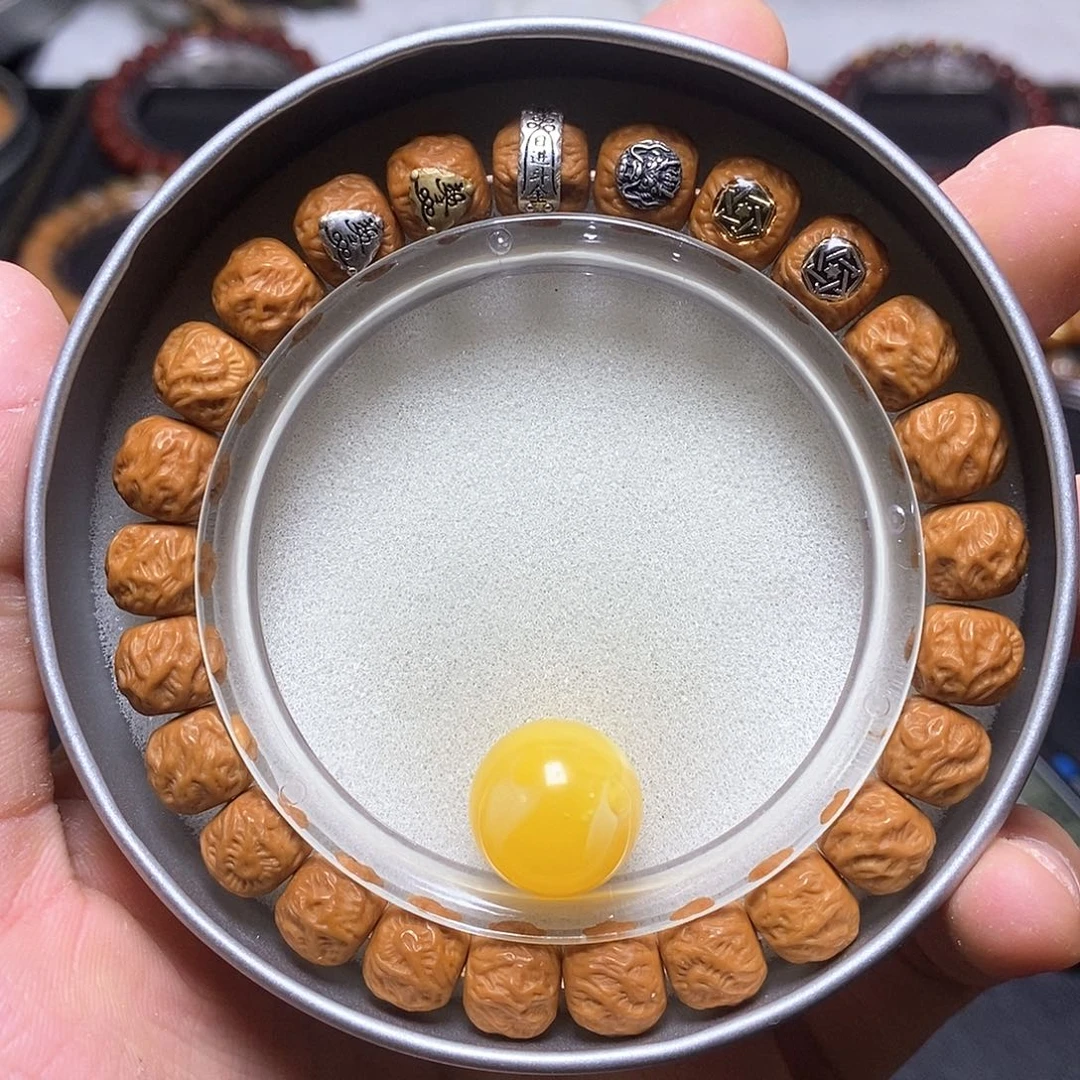 猴头核桃吊坠全品六标款观山无相 尺寸10左右 30号