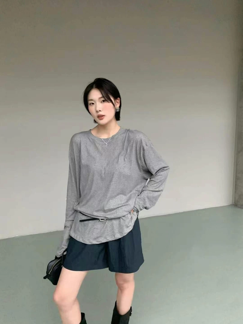 LIS&AZ-薄薄光版防晒长袖T恤XB51213