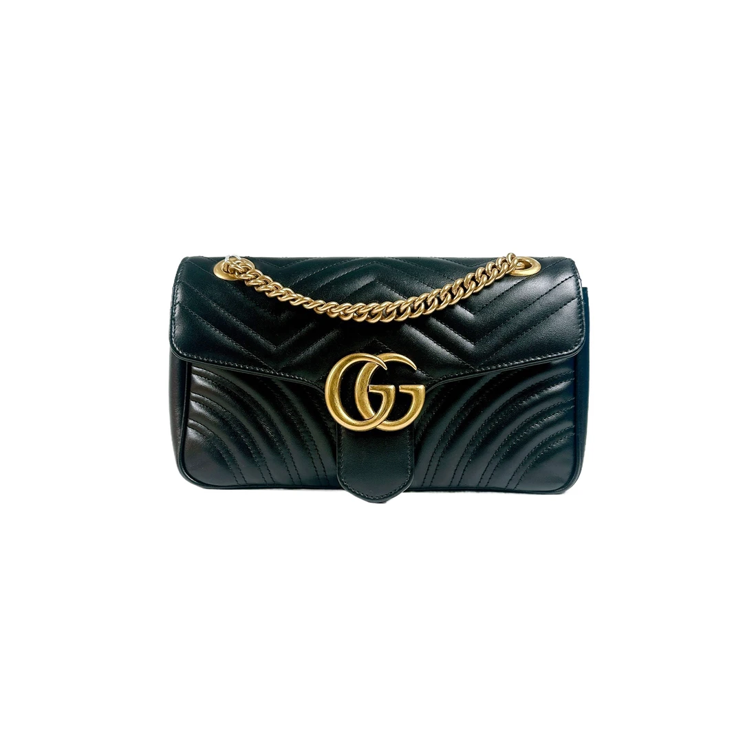 95新 古驰 安洁利严选GG Marmont/BK0162868 斜挎包