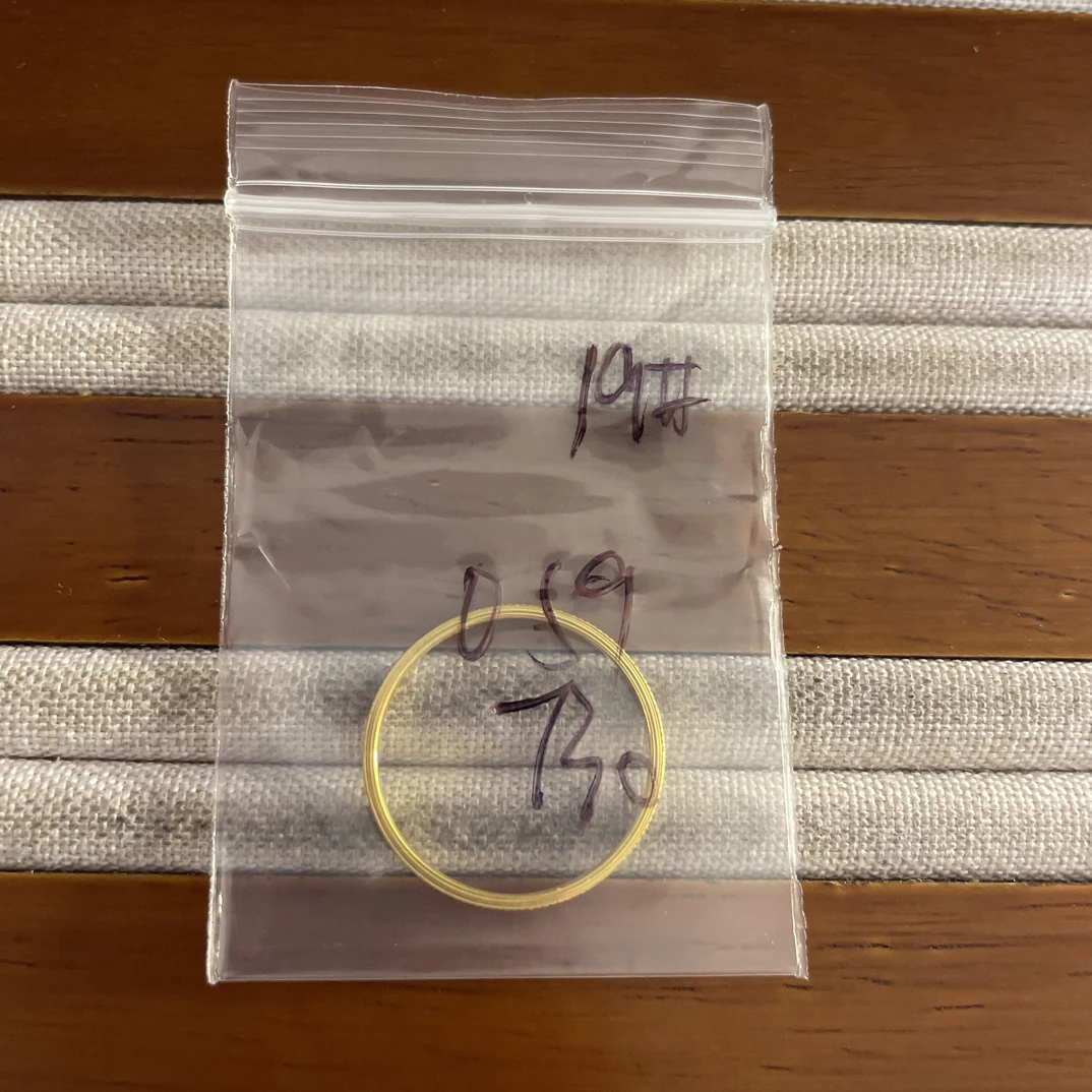 克重0.59 19号 龙鳞戒指 足金999