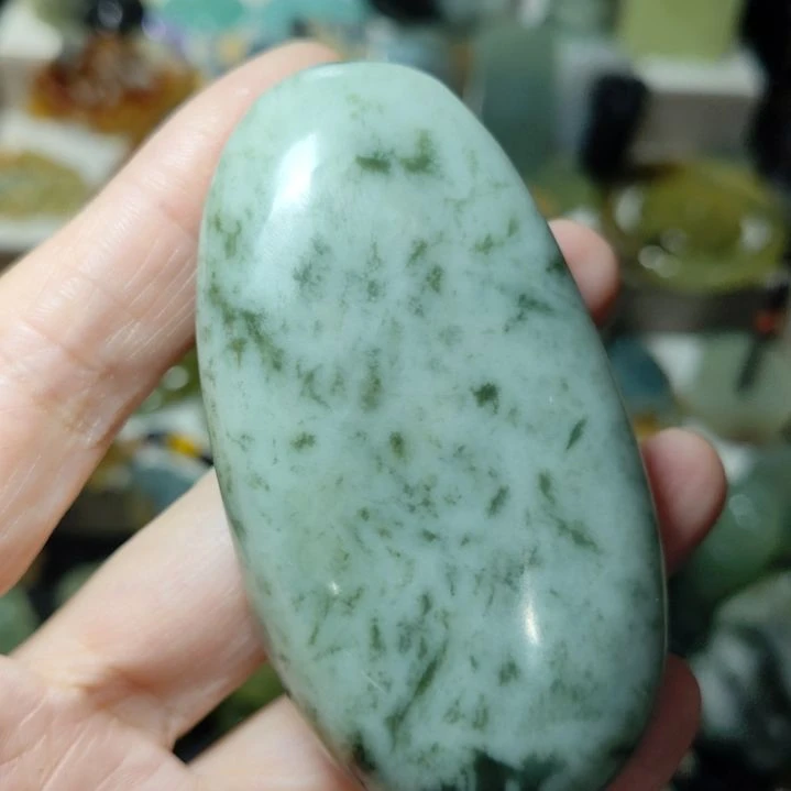 岫玉未镶嵌手把件款式