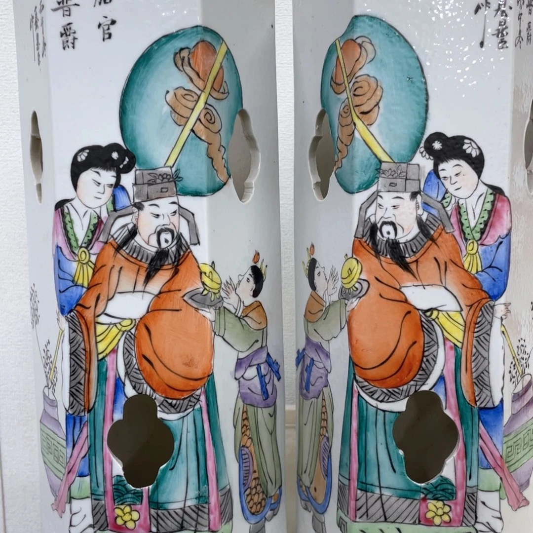 摆件手绘陶瓷作品欣赏