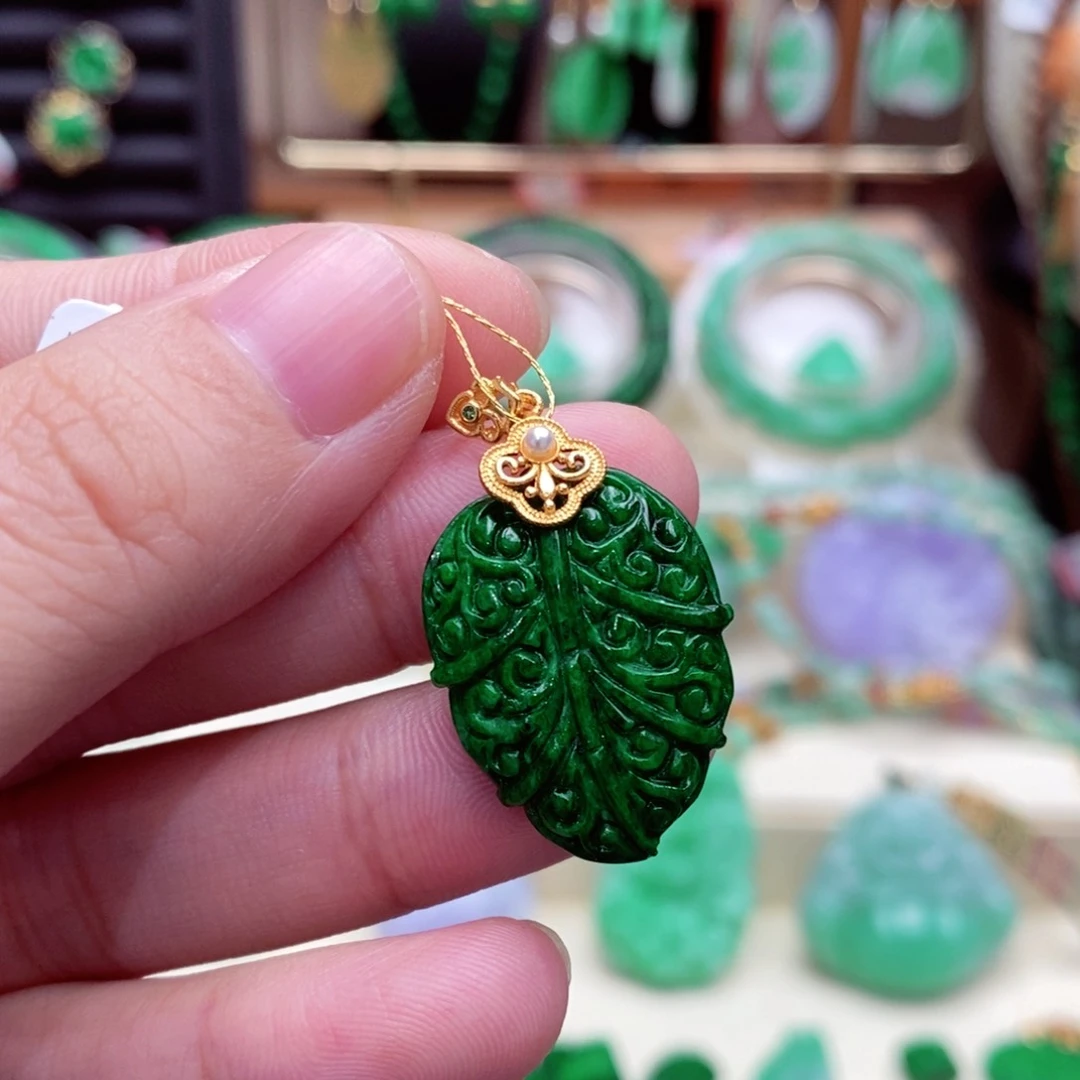 颈饰未镶嵌翡翠翡翠吊坠