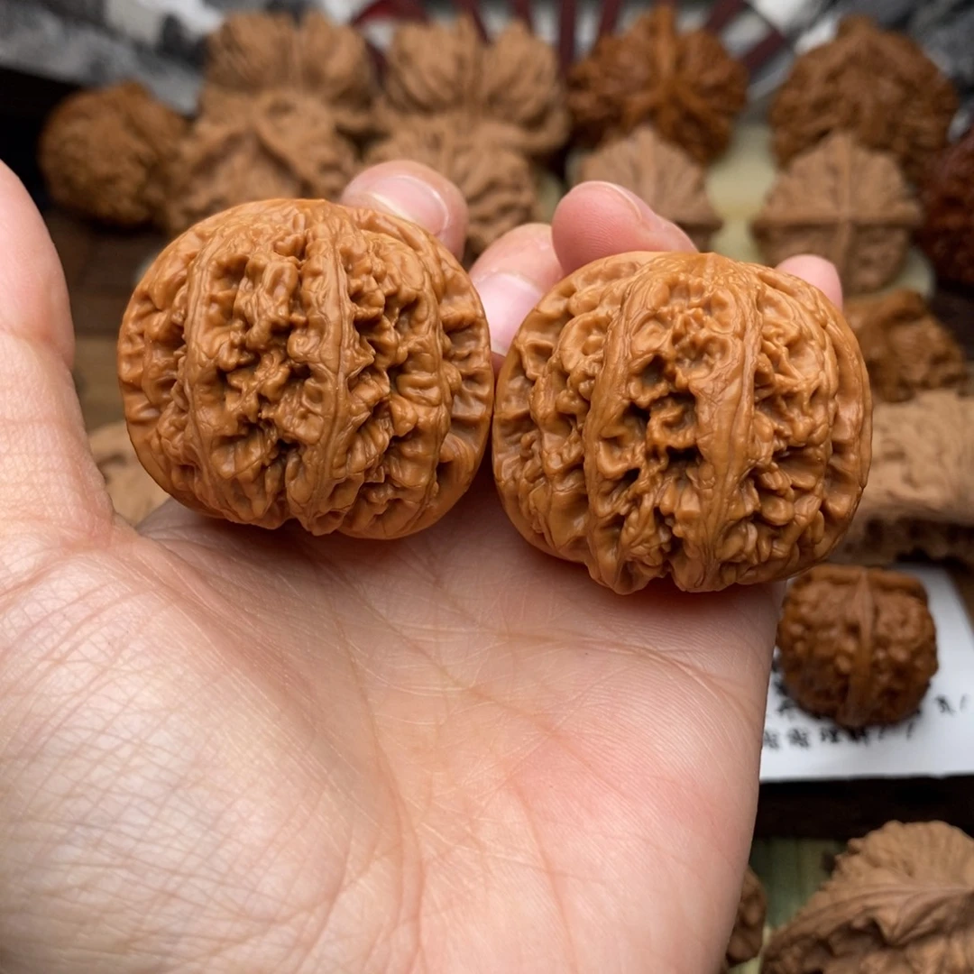 把件文玩核桃112号40球筋