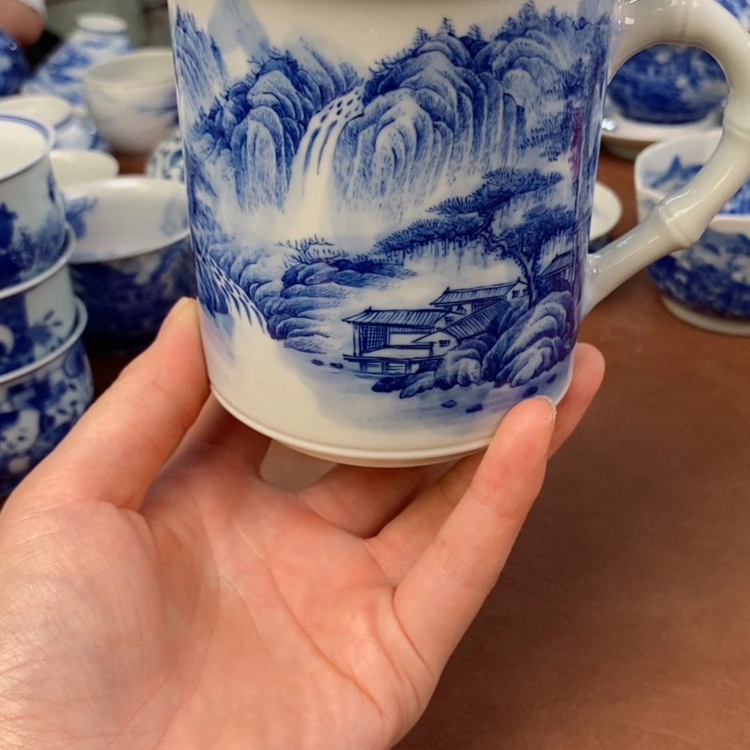 杯景德镇陶瓷手工艺品