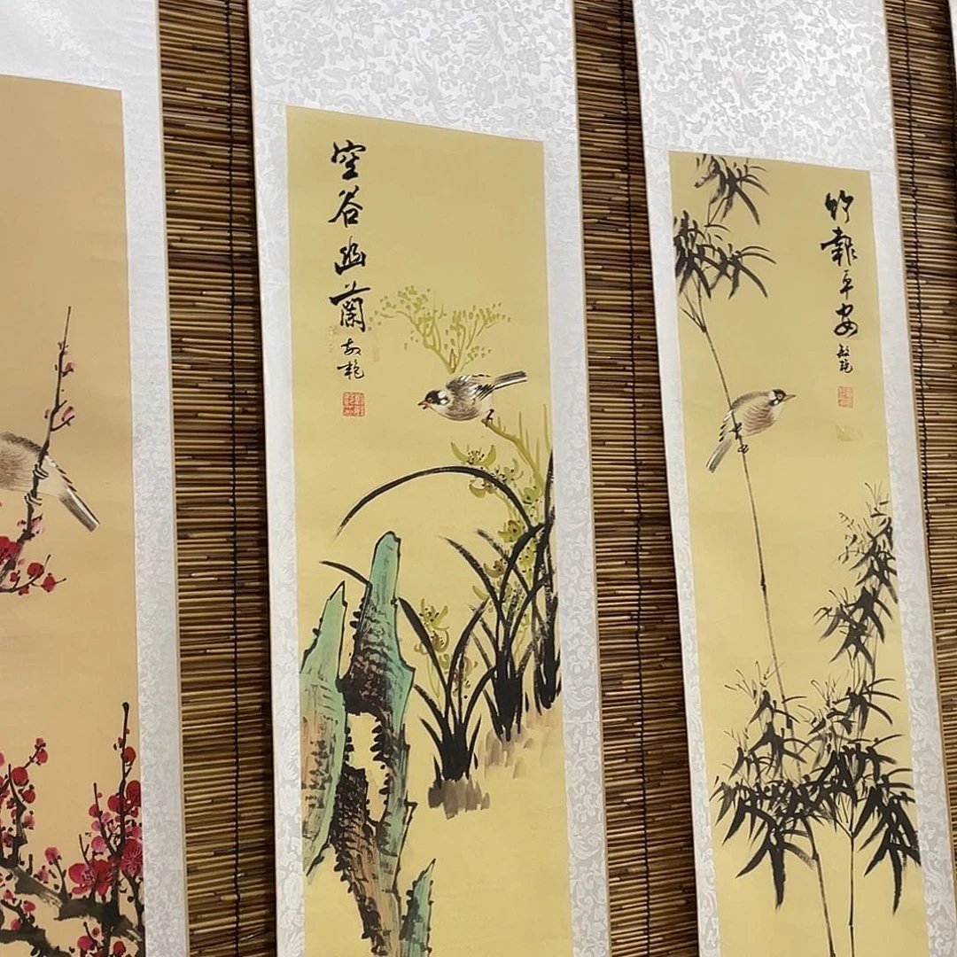 国画老师手笔手绘作品N