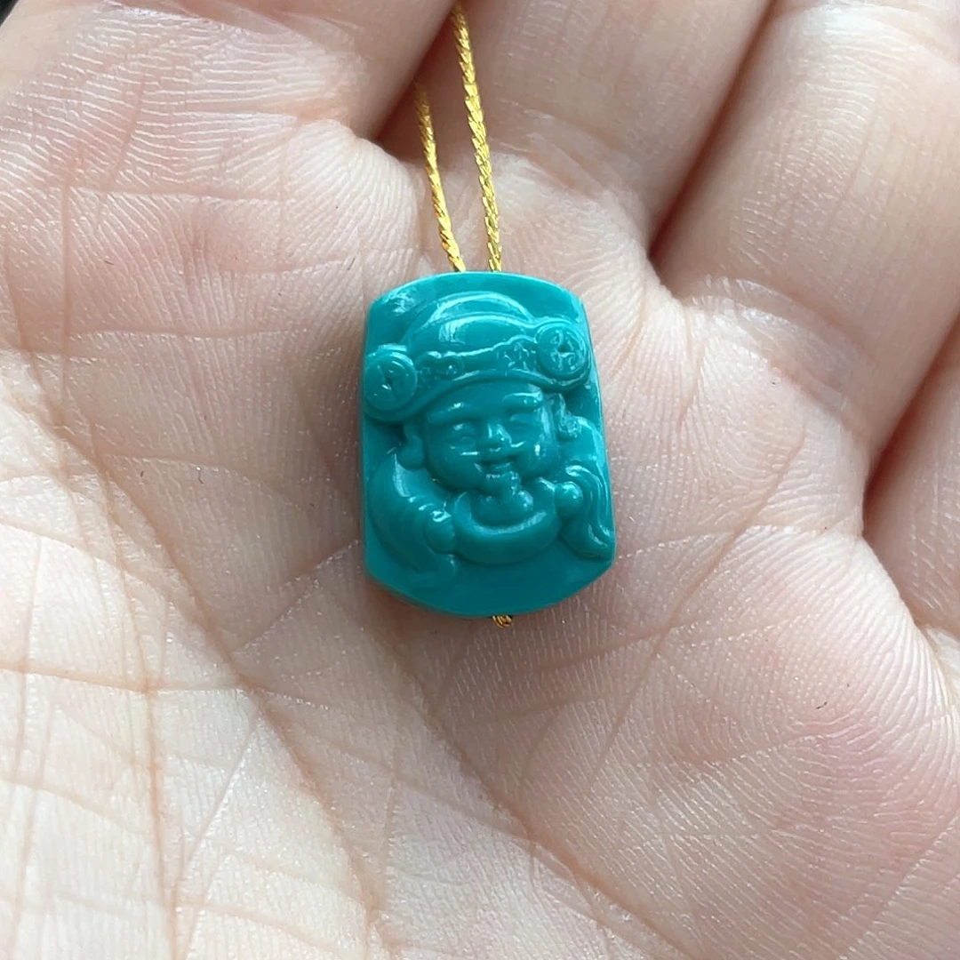 未镶嵌绿松石颈饰