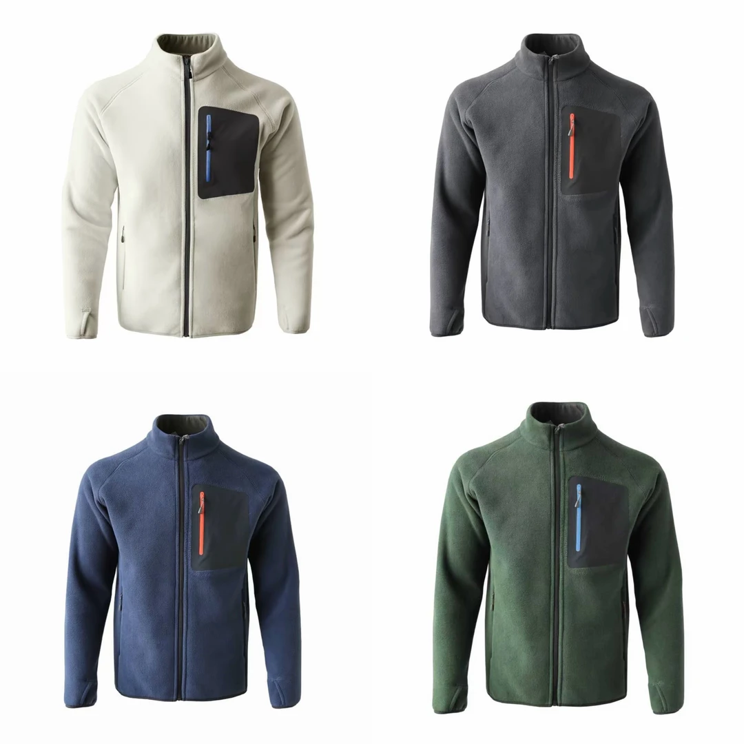 双面摇粒绒！质感满满！秋冬男女情侣款休闲机能摇粒绒加厚夹克2548