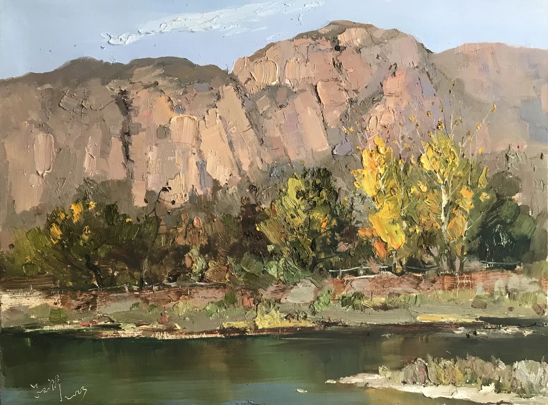 《绥中写生系列5》吕玉祥原创油画60*80