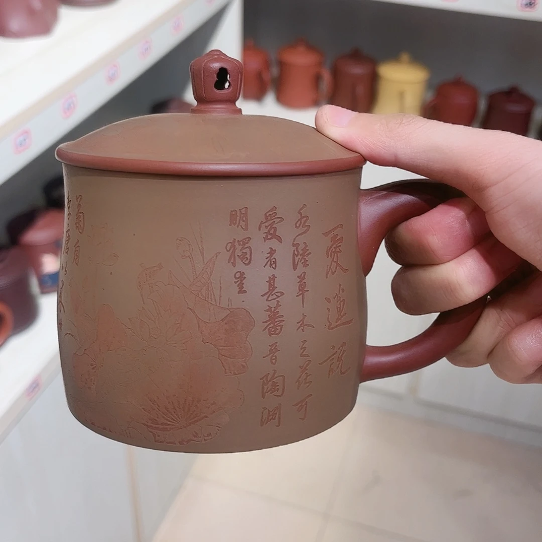 紫砂茶杯手工制作